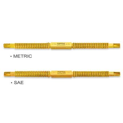 TOPTUL External & Internal Thread Restorer File -1 Set