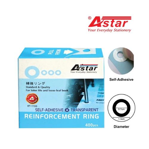 ASTAR Reinforcement Ring - Transparent (400pcs/Box)