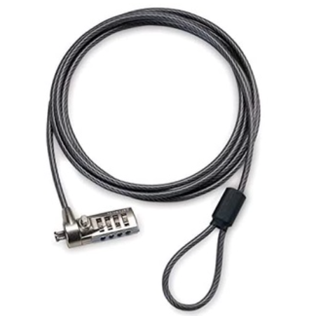 Genuine Malaysia PingCool Password Type Laptop Lock Anti-theft Lock 1.8m Kensington 7mm