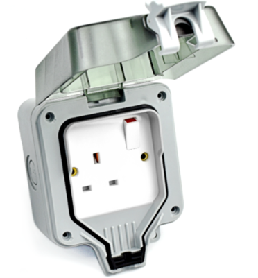 WATERPROOF SINGLE SOCKET COVER