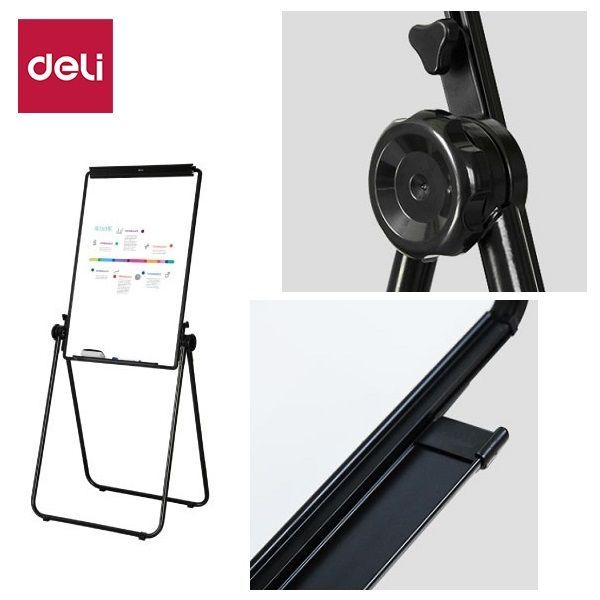 *Deli Whiteboard Flipchart Easel Stand E7891B