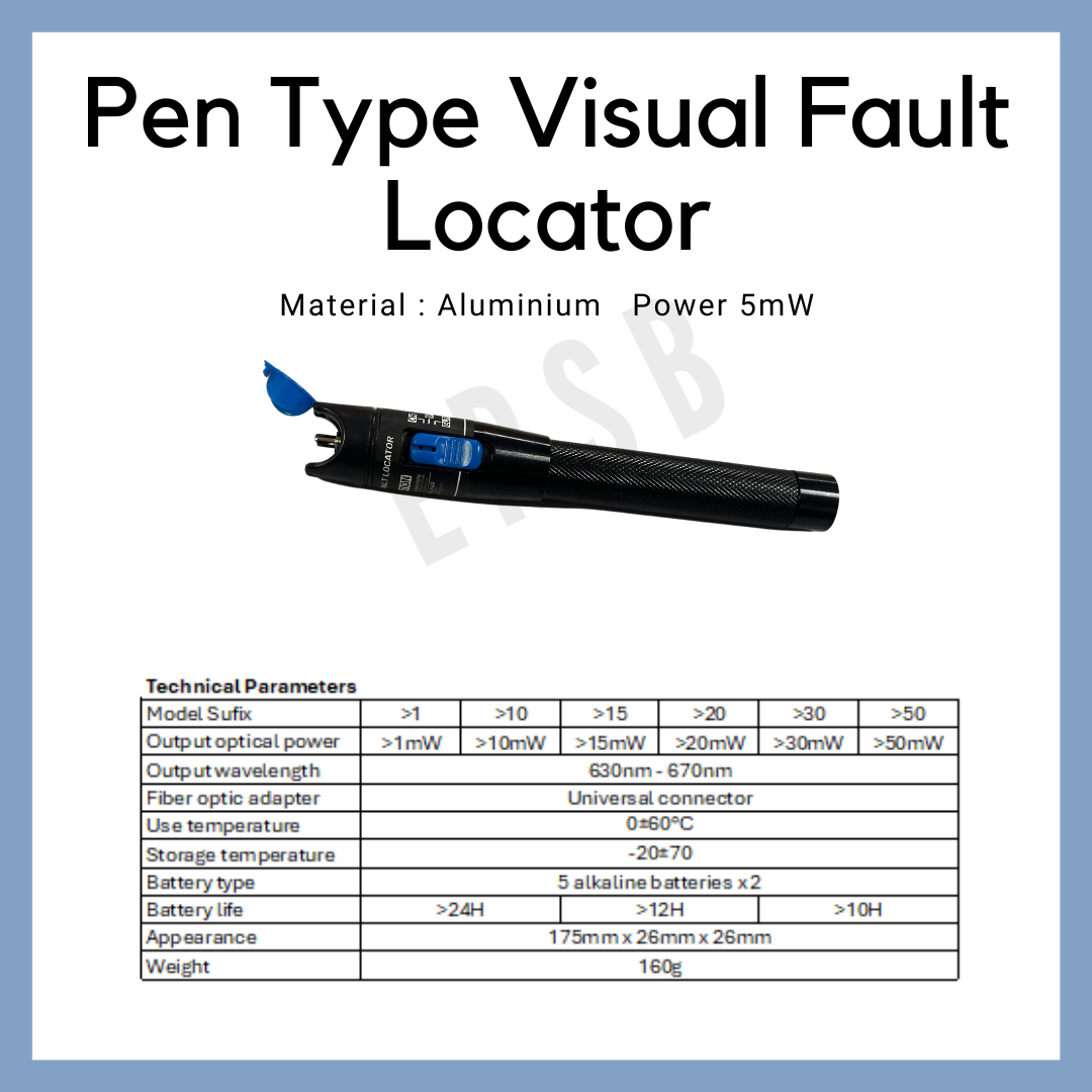 Pen Type Visual Fault Locator