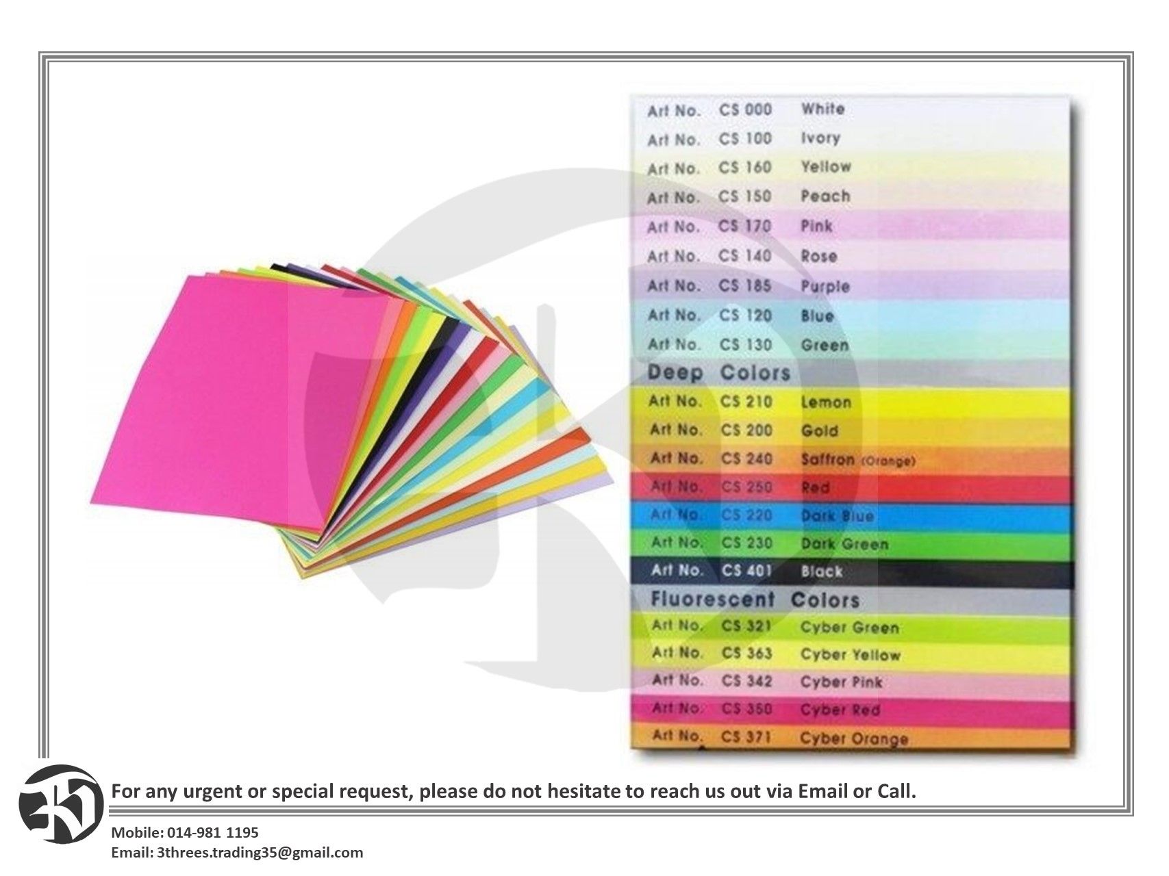 A4 Colour Paper Ace 80gsm