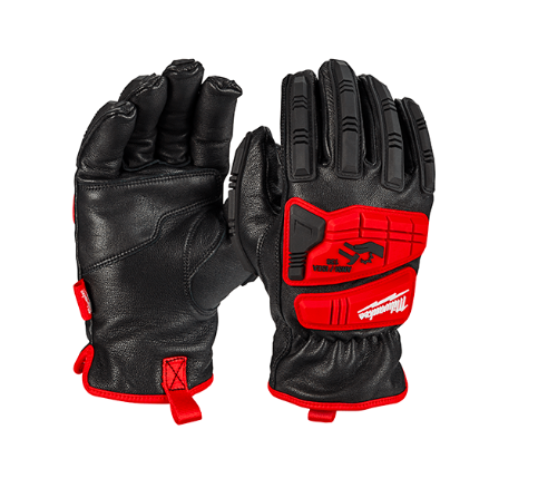 Milwaukee Impact Cut Level 5 Goatskin Leather Gloves Size (M)