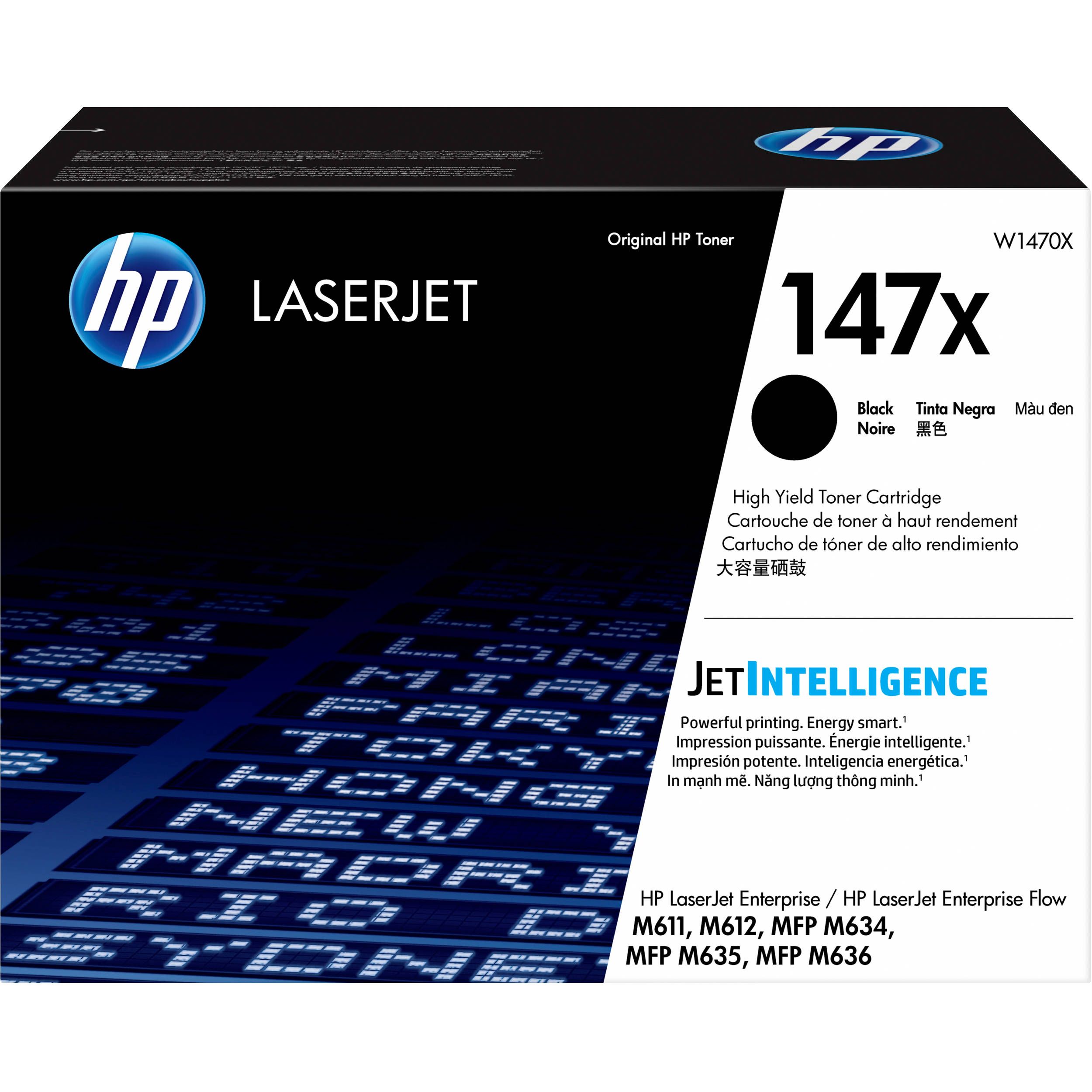 HP 147X Black Toner Cartridge (W1470X)