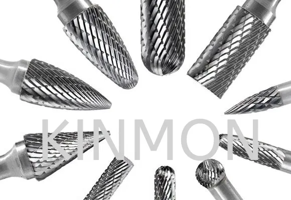 KINMON Cross Cut Tungsten Rotary Burr
