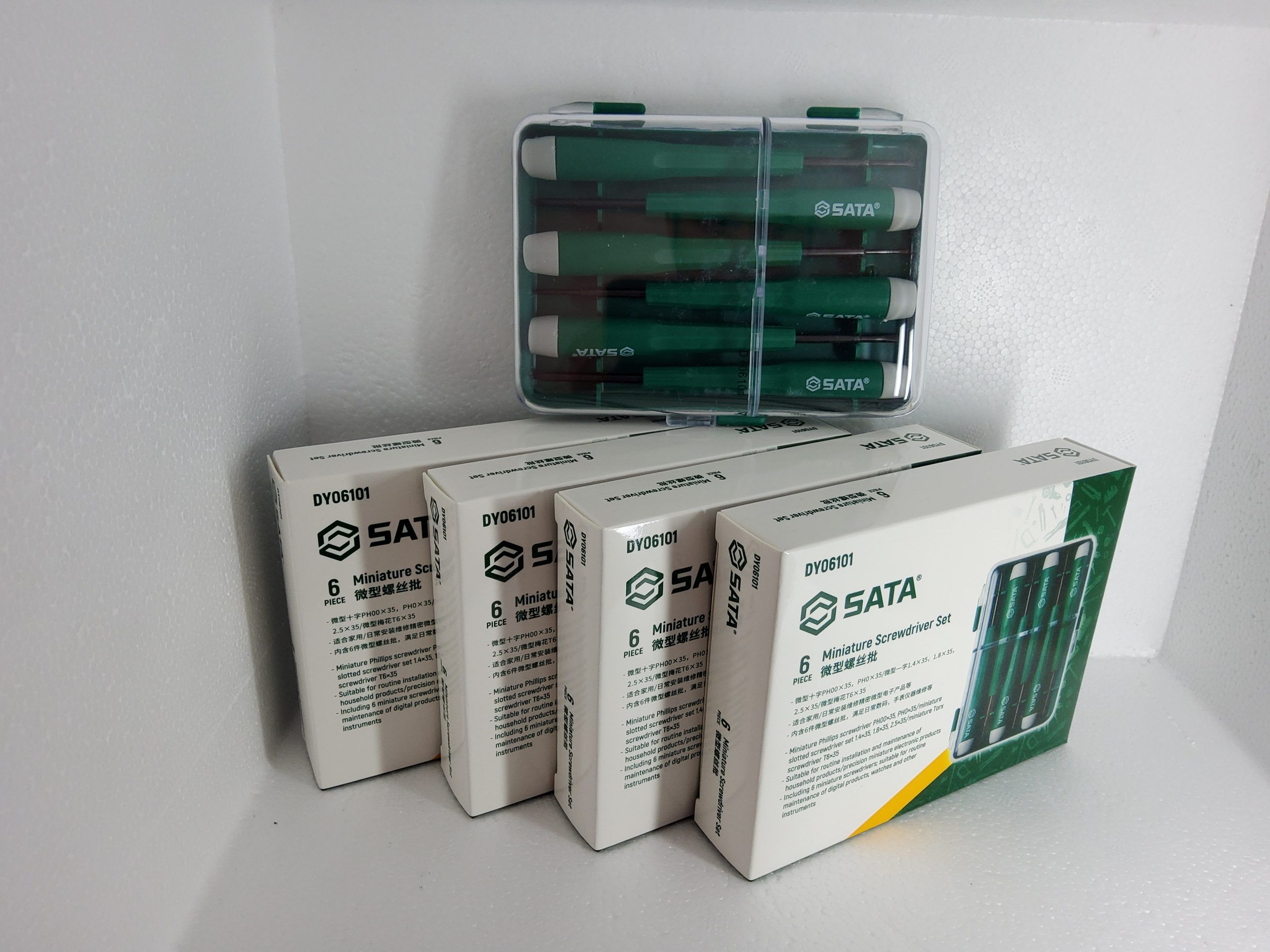 Sata 6 PC MINI-SCREWDRIVER SET