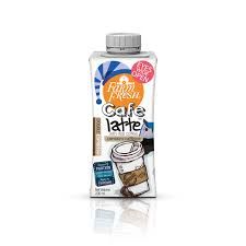 Farm Fresh UHT Cafe Latte Milk Edge Helicap 24 x 200ml