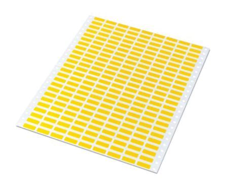 8mm x 20mm fluorescent sticker