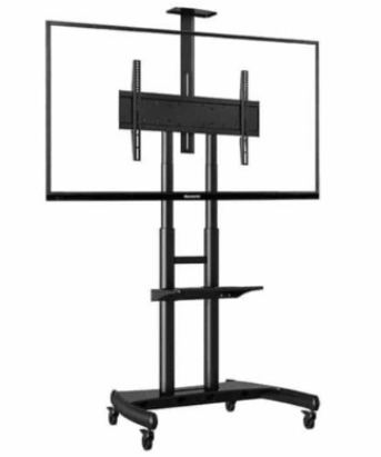 North Bayou NB AVA1800-70-1P Heavy Duty TV Stand with Tray - Interactive Display Stand