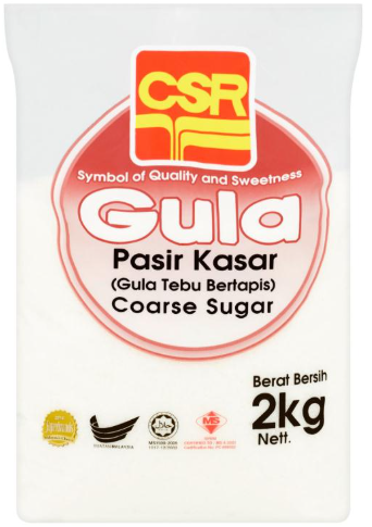 CSR Gula Pasir Kasar 2kg