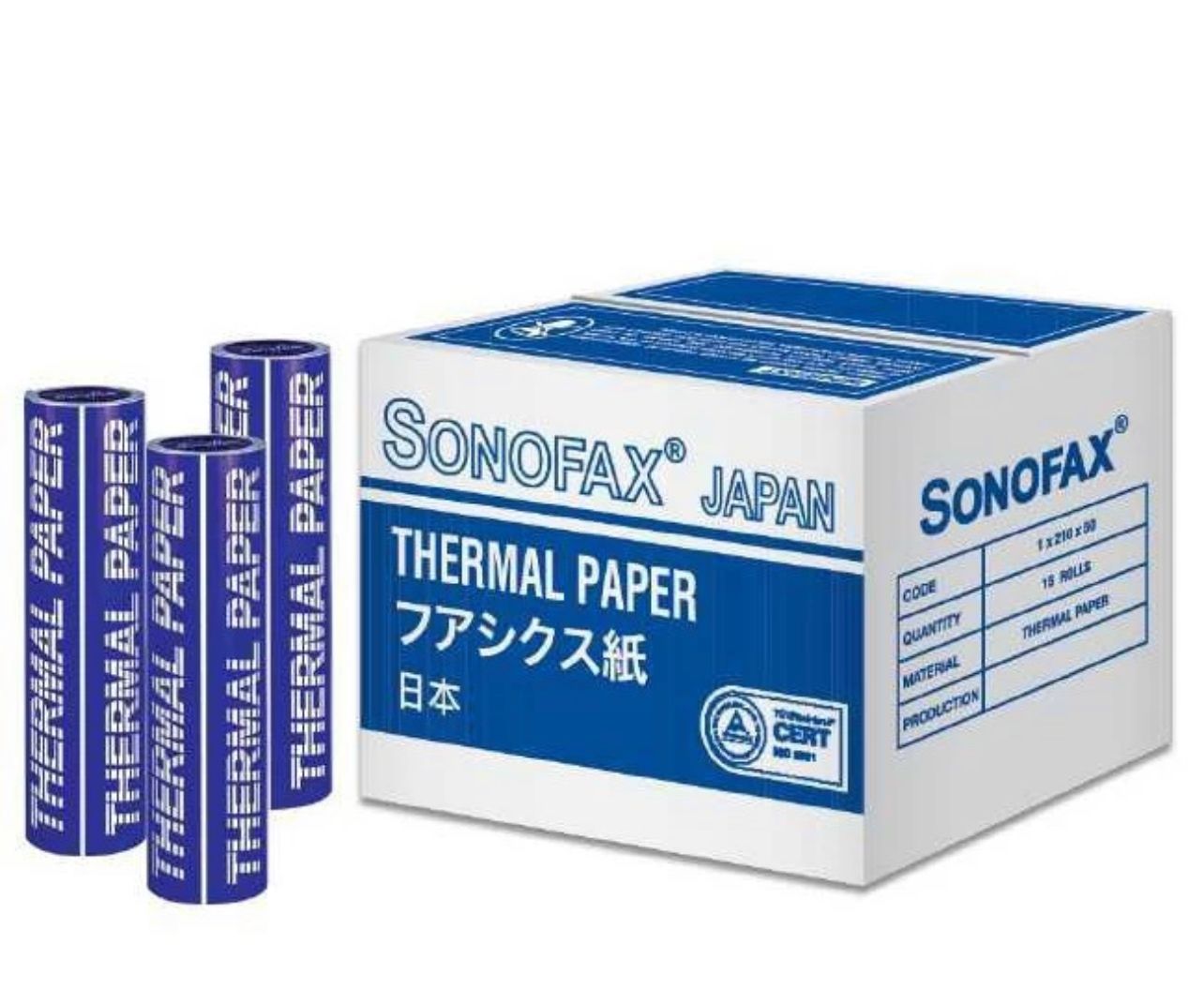Jaya Fax Paper Roll 210mm x 30m Full Length