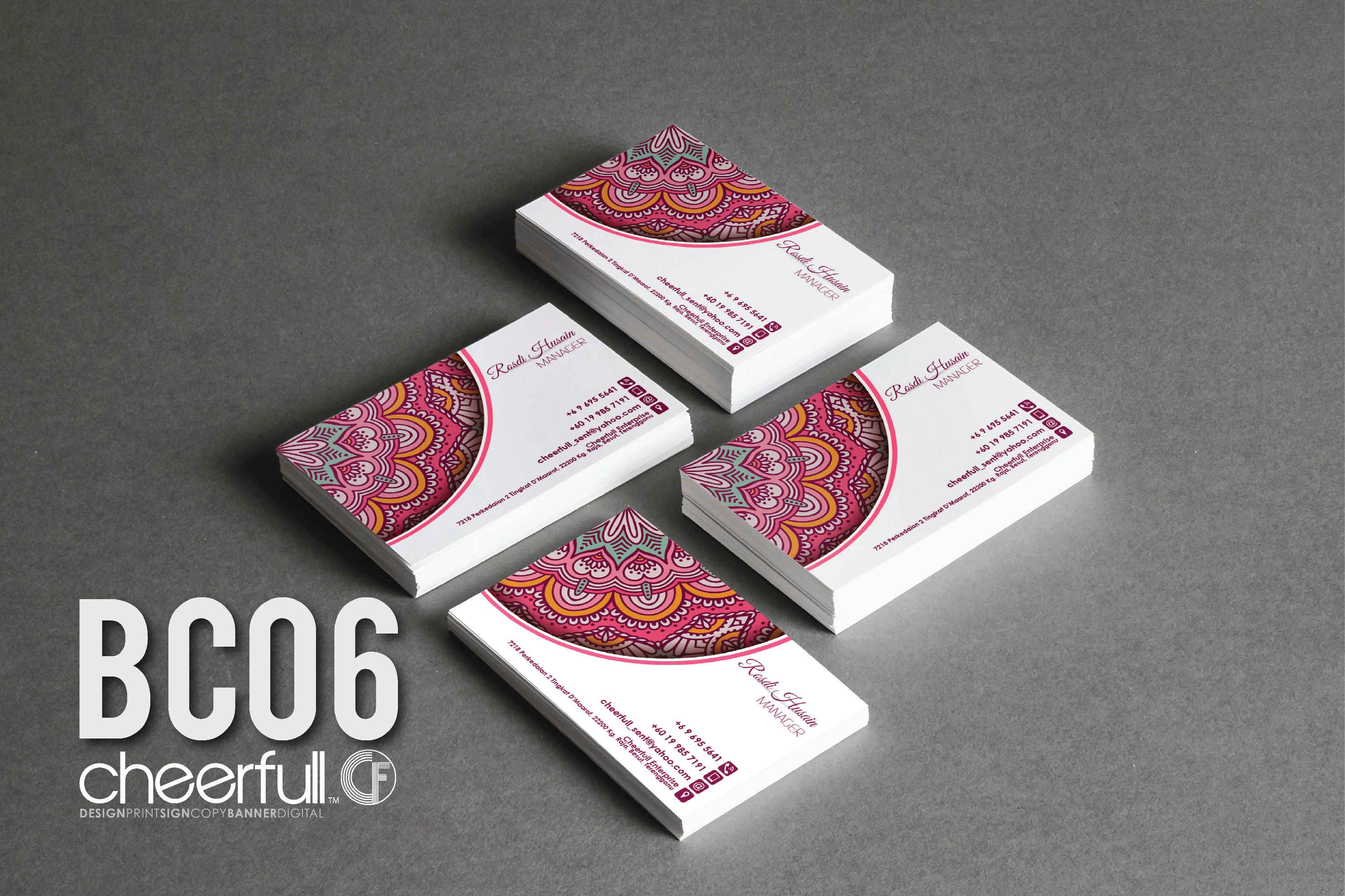 Business Card BC06 - Print Shop