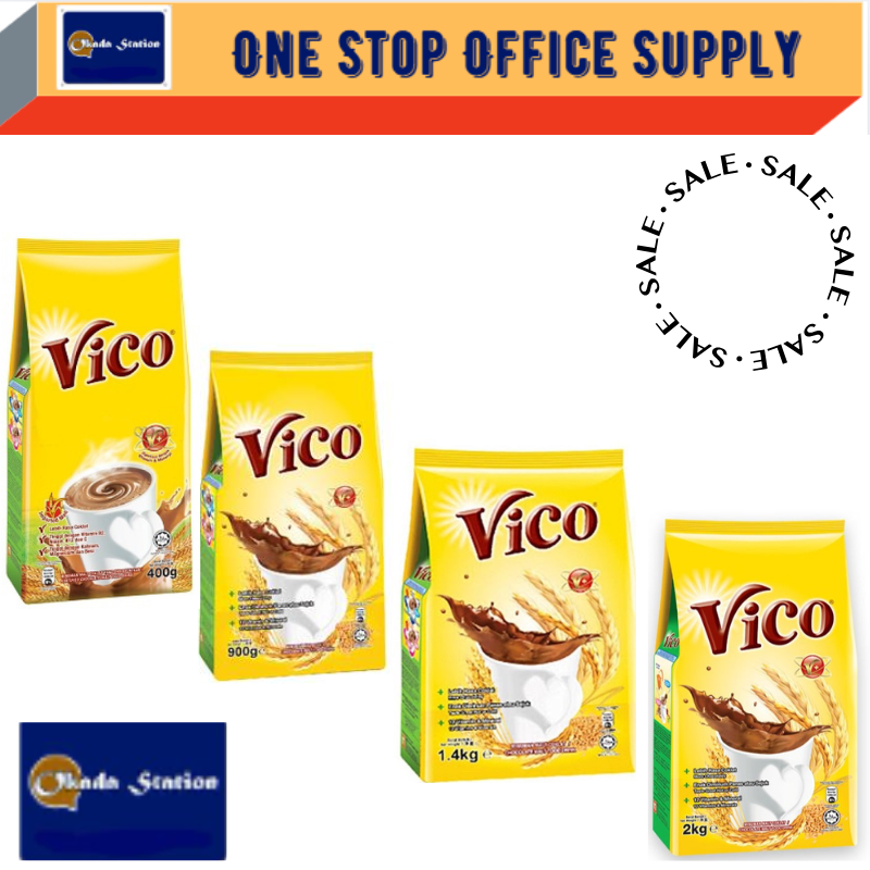 Vico Chocolate Malt Drink 400g / 900g / 1.4KGS / 2.0 KGS / VICO / REFILL PACK