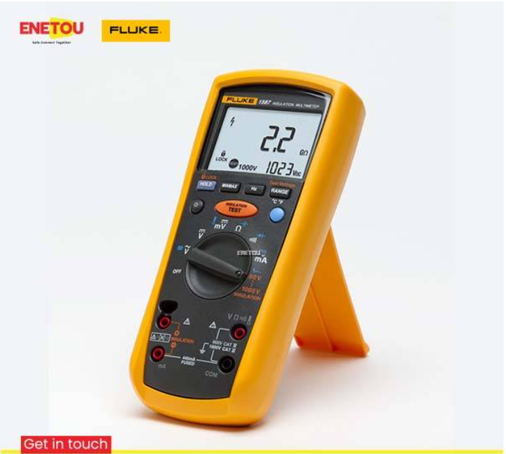 FLUKE 1587 INSULATION TESTER 2GΩ CAT III 1000 V, CAT IV 600 V