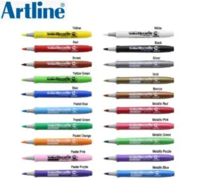 Artline Decorite Brush Style Marker EDF-F