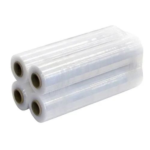 500mm Stretch Film Clear 2.2kg / 23 micron / Hand Roll Shrink Wrap Plastic Wrapping Clear Transparent
