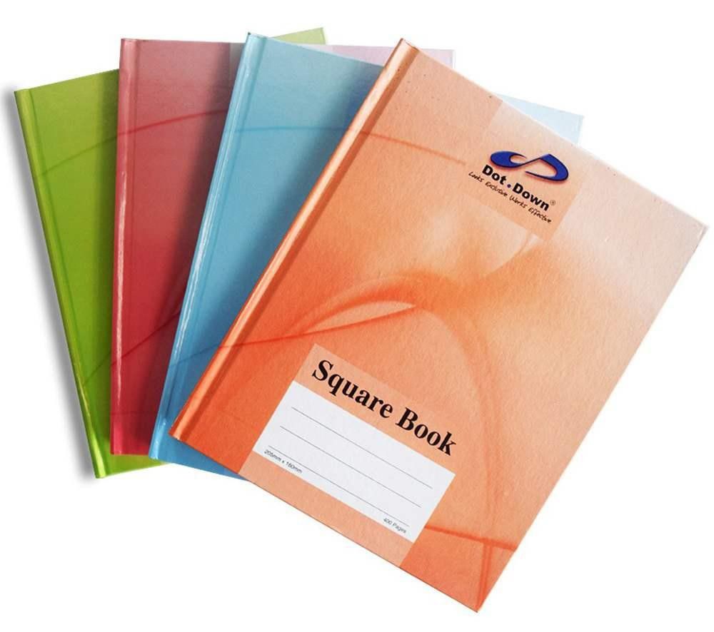 Hard Cover Square Book