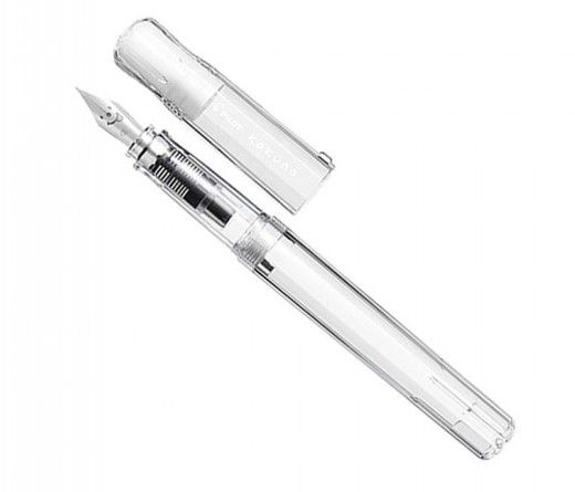 Pilot Calligraphy Fountain Pen Extra Fine Clear barrel