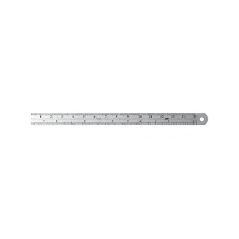 ASTAR STEEL RULER ST6 15CM