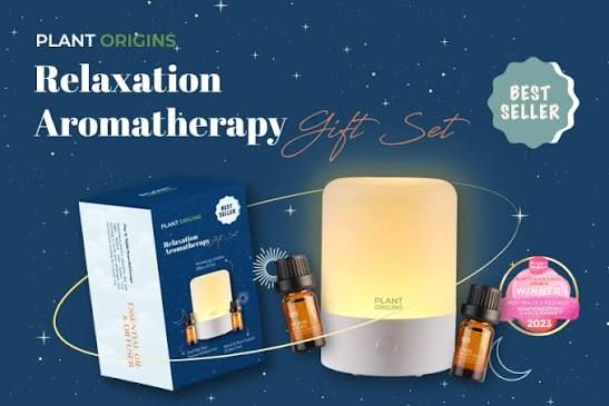 Plant Origins - Relaxation Aromatherapy Gift Set