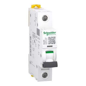 SCHNEIDER IC60N 1P 20A C CURVE 10KA 400VAC (A9F74120)