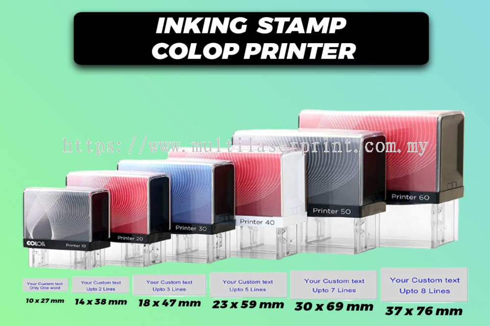 COLOP RUBBER STAMP