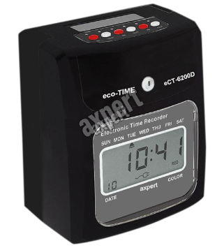 ECO-TIME / MODEL_ECT6200D MICRO COMPUTER TIME RECORDER