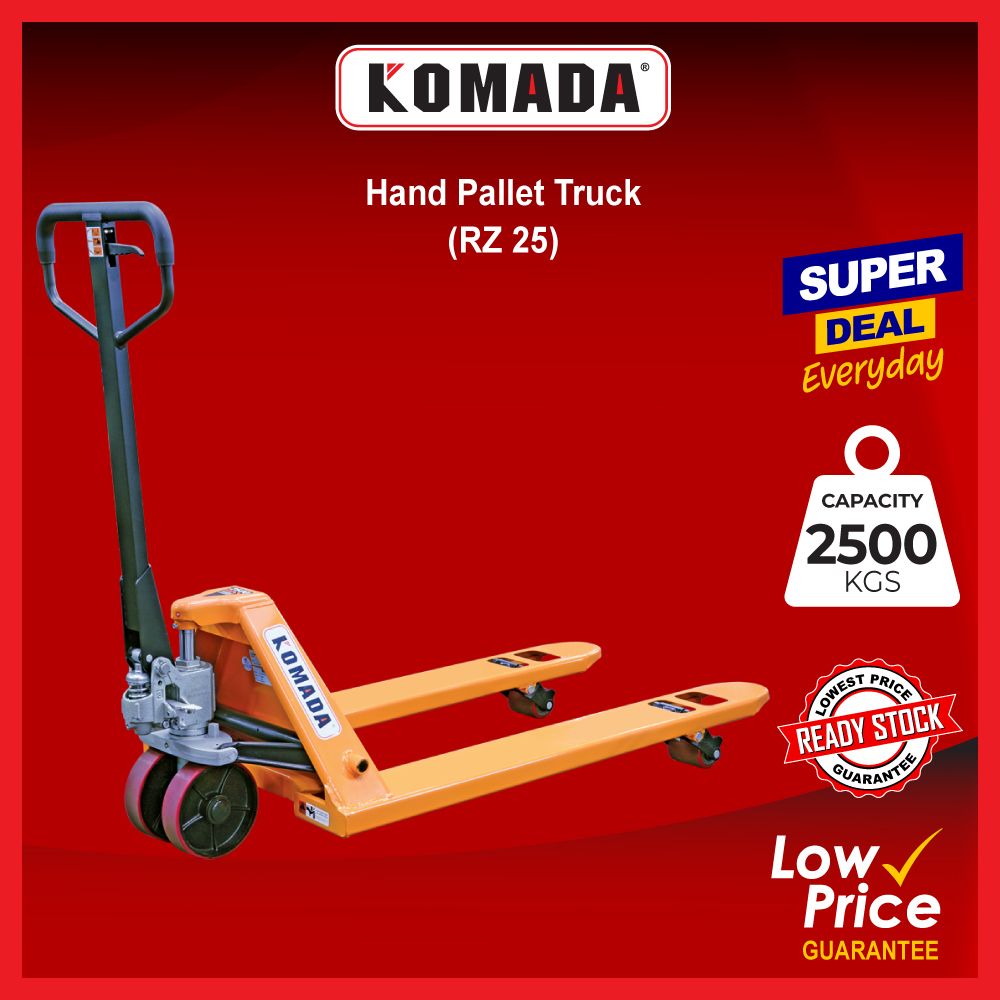 3 Ton Hand Pallet Truck / Hand Truck Hydraulic Forklift Premium