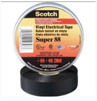 3M鈩�SCOTCH庐 VINYL ELECTRICAL TAPE SUPER 88 19MM*20M(3/4"X66')