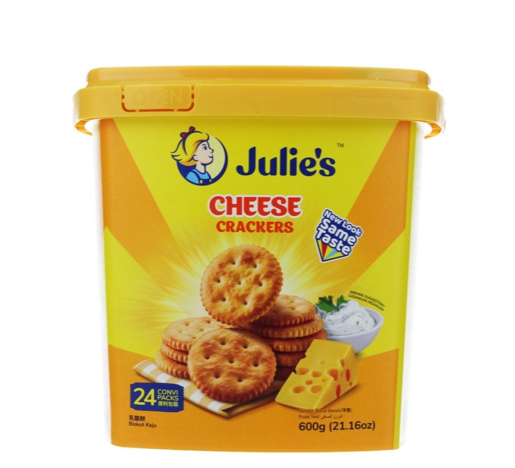 *Julie's Cheese Crackers 600g