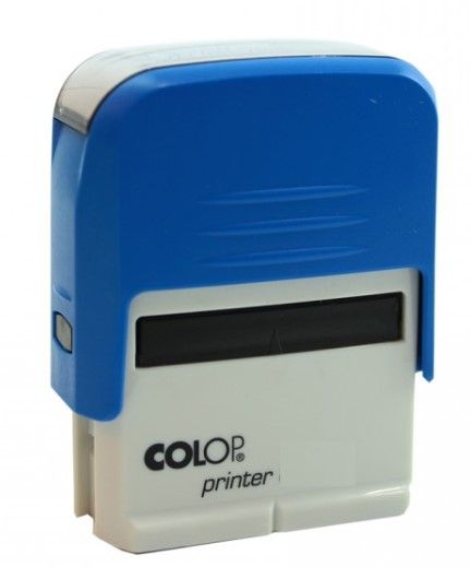 COLOP Self-Inking Text Stamp C30 48mm x 17mm Blue MOQ 5 pieces