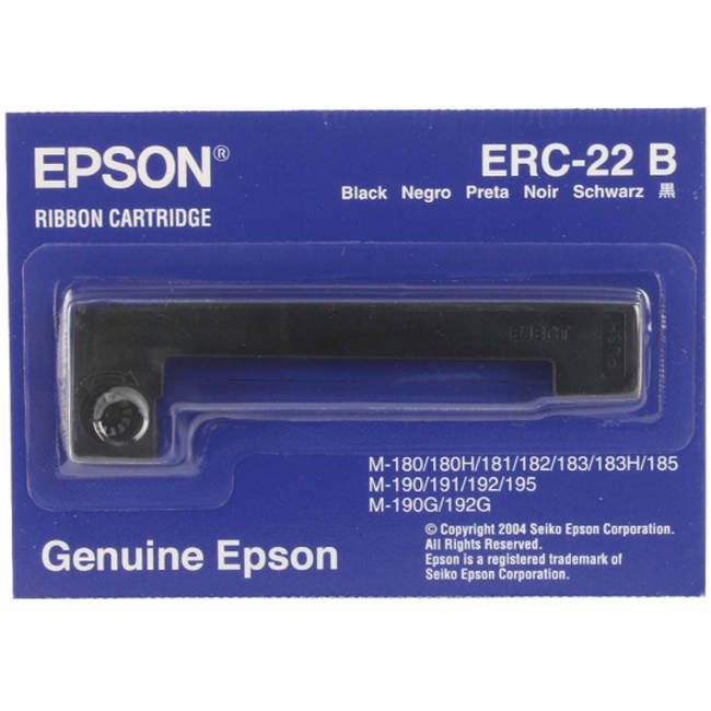 Epson Genuine ERC 22 Black Ribbon