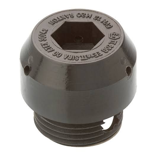 EX'E POLYAMIDE BREATHER DRAIN RAXTON TYPE CV M20 c/w CASTELLATED LOCKNUT