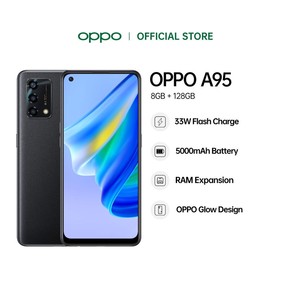 Oppo A95 13GB RAM (8GB+5GB RAM Expansion)