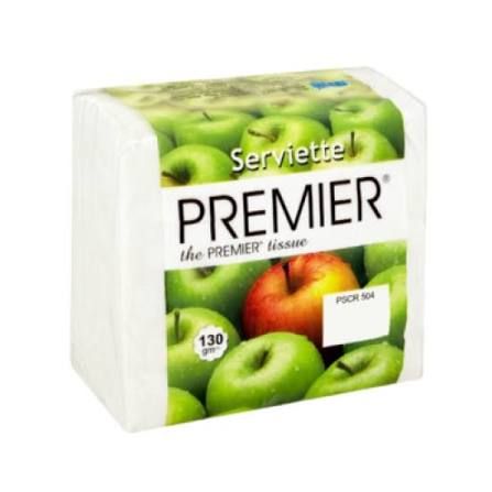 PREMIER SERVIETTE TISSUE PAPER 130G