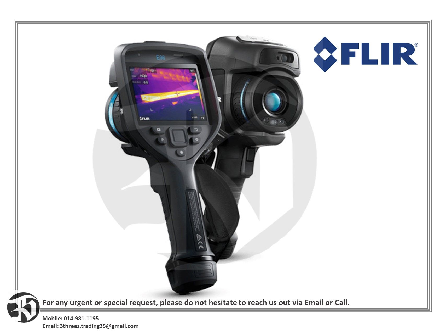 FLIR E96 24° Advanced Thermal Imaging Camera