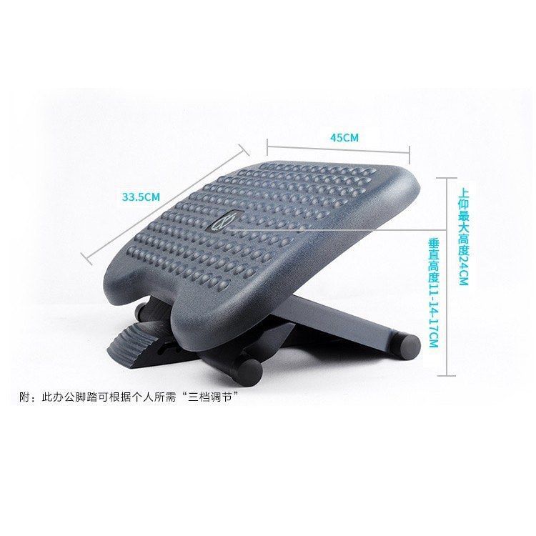 Ergonomic Foot Rest Under Desk with Massage Function Office Foot Rest Foot Stool