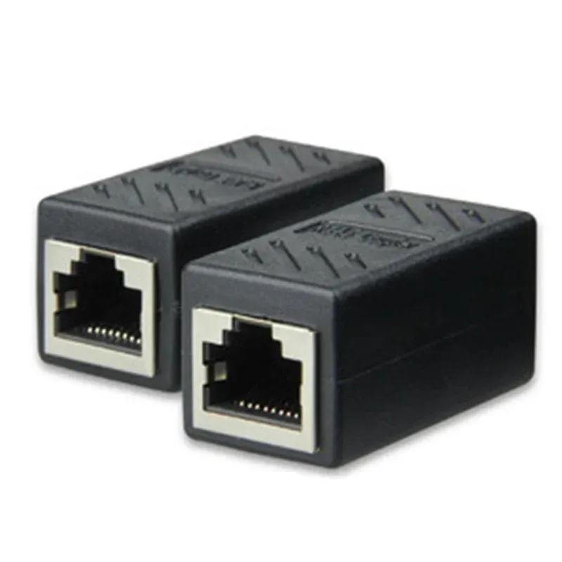 RJ45 Female To Female Network Ethernet LAN Connector Adapter Coupler Extender