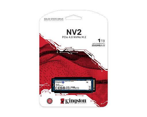 KINGSTON NV2 1TB M.2 2280 PCIe 4.0 NVMe SSD