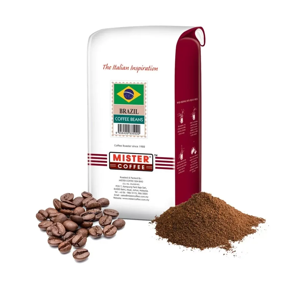 Mister Coffee Single Origin Brazil Bean 500G / Pack
