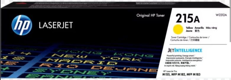 HP 215A (W2112A) YELLOW TONER CARTRIDGE
