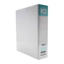 Elephant K2 A4 PVC Ring File With Full Transparent 50mm