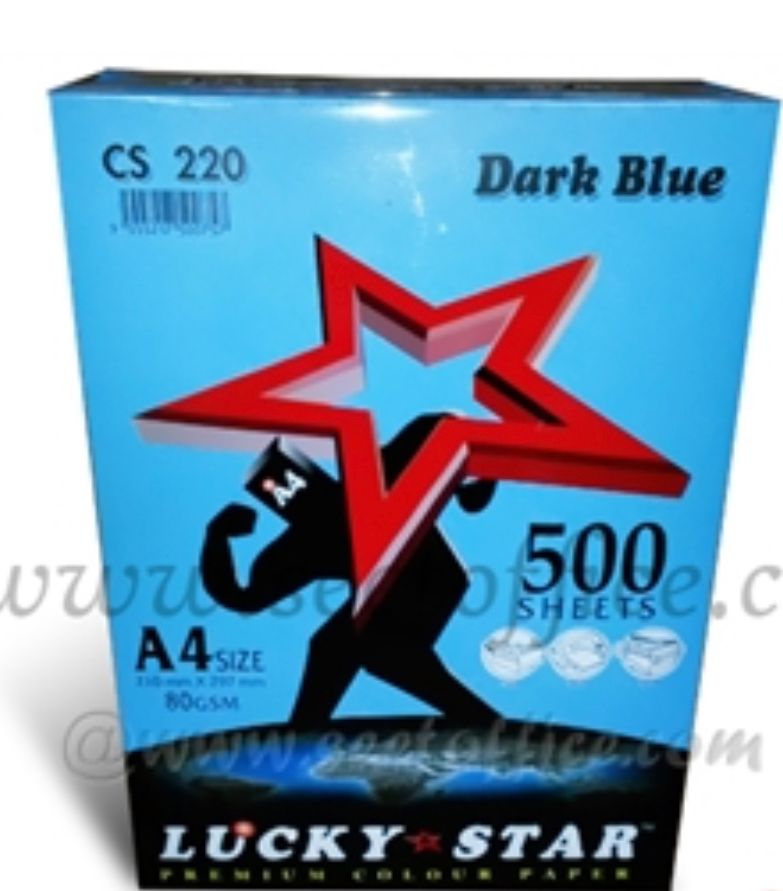 A4 Colour Paper 80gsm-Dark Blue CS220