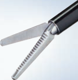 OLYMPUS Jaws insert "HiCura", 5 x 250 mm, straight, scissors, monopolar