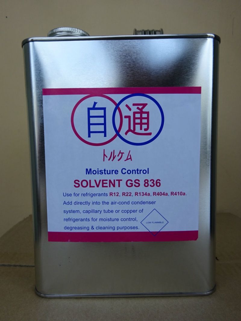 SOLVENT CLEANER GS 836 5KG USE FOR REFRIGERANTS R12, R22, R134A, R404A, R410A