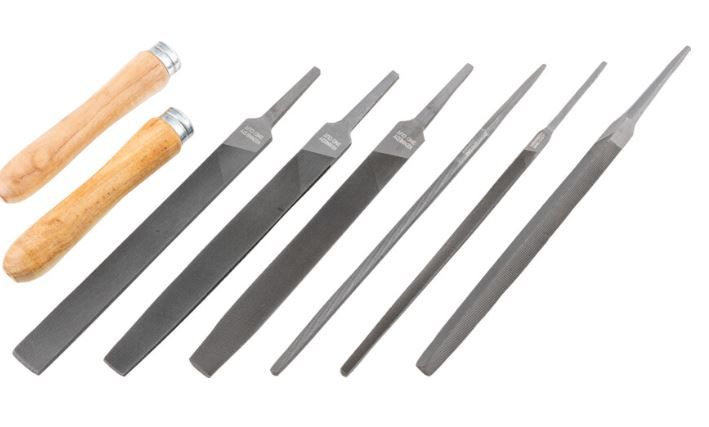 Kennedy 150mm (6") 8 Piece Second Cut Engineers File Set KEN0309860K