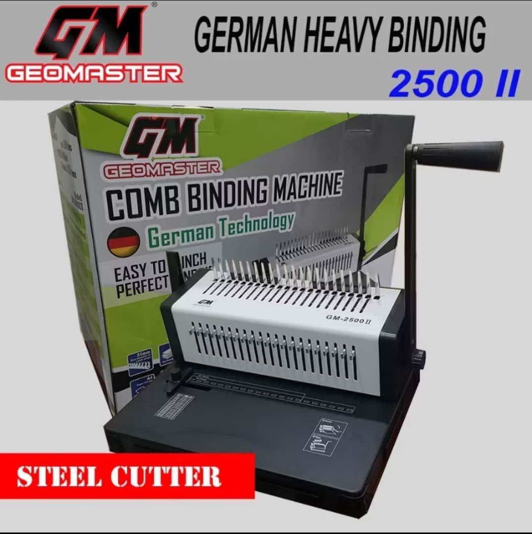Heavy Duty Comb Binding machine