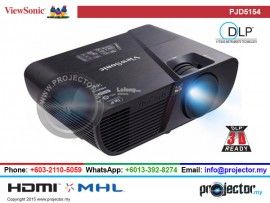 VIEWSONIC PJD5154 SVGA 3300 LUMEN DLP PROJECTOR