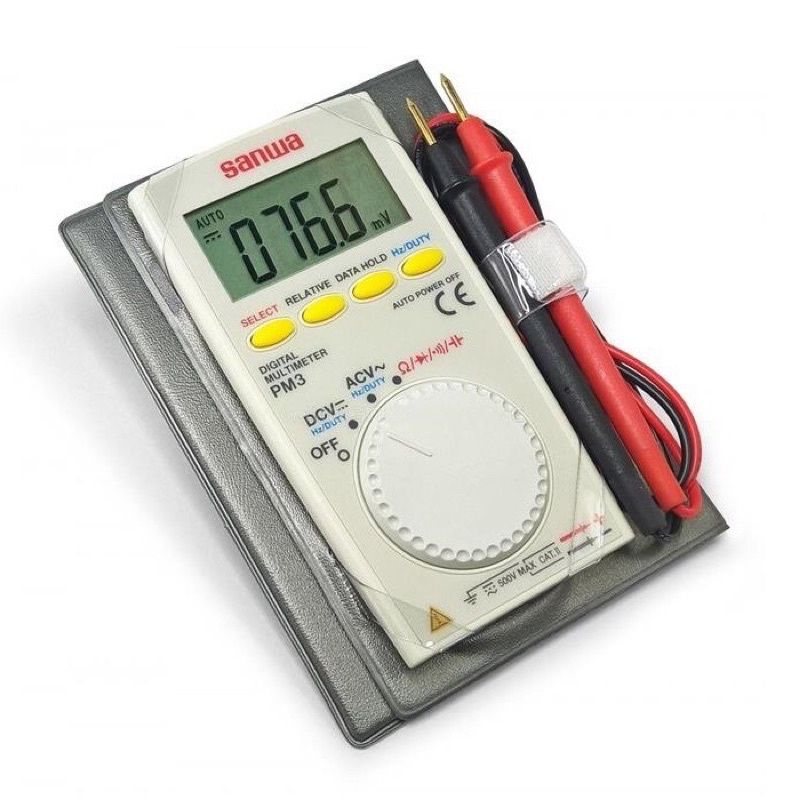 SANWA PM-3 DIGITAL MULTIMETER (POCKET TYPE)